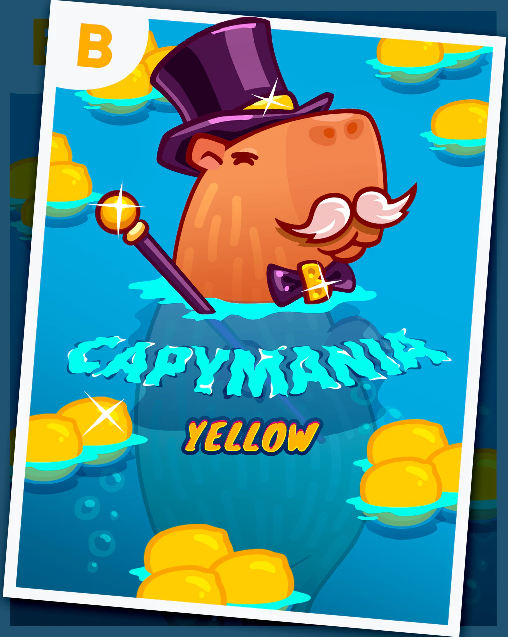 Играть в Capymania Yellow в казино Иззи